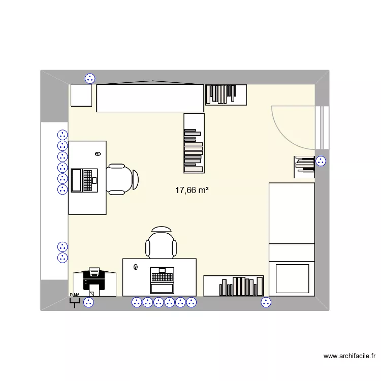 TAD. Plan de 1 et 18 m² TAD. Plan de 1 et 18 m²