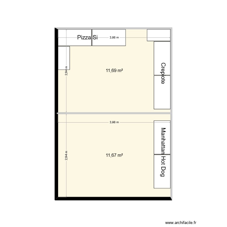 CHR PRO Bastia 2026 V2. Plan de 0 pièce et 0 m2