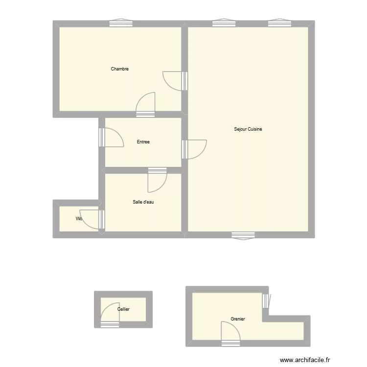 350602748. Plan de 7 et 89 m² 350602748. Plan de 7 et 89 m²