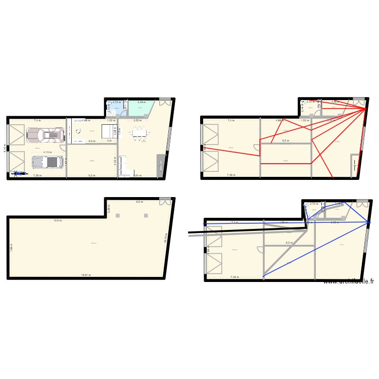 CALLOSA PLAN SOL. Plan de 26 pièces et 690 m2