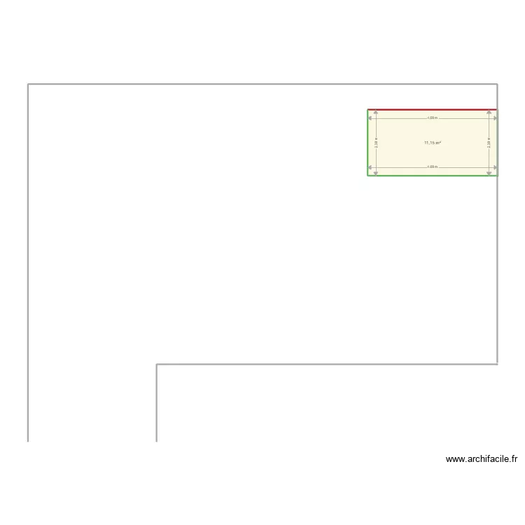 Parking Le Valbonne. Plan de 1 et 11 m² Parking Le Valbonne. Plan de 1 et 11 m²