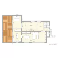 Rdc + extension (chambre +)