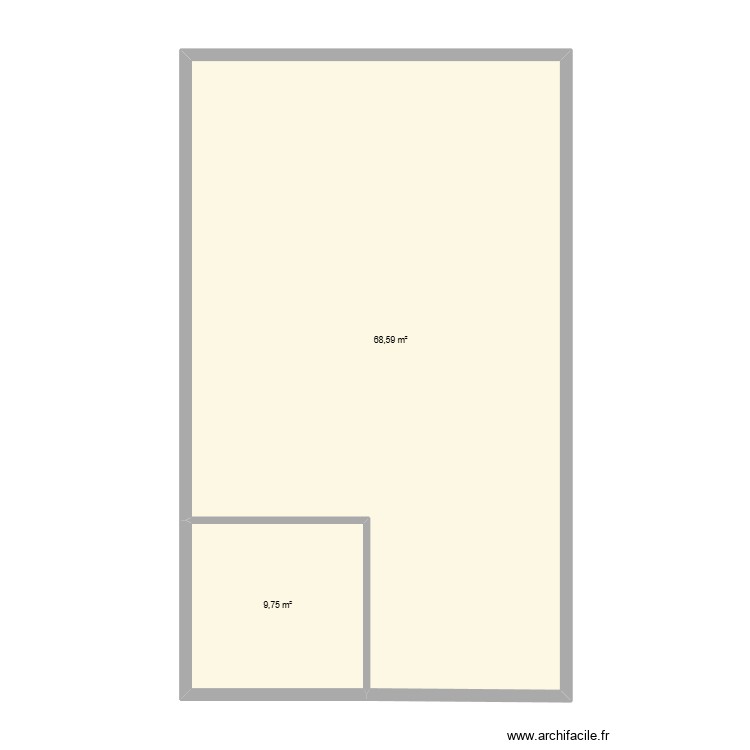 Plan MAISON P. PIED. Plan de 0 pièce et 0 m2