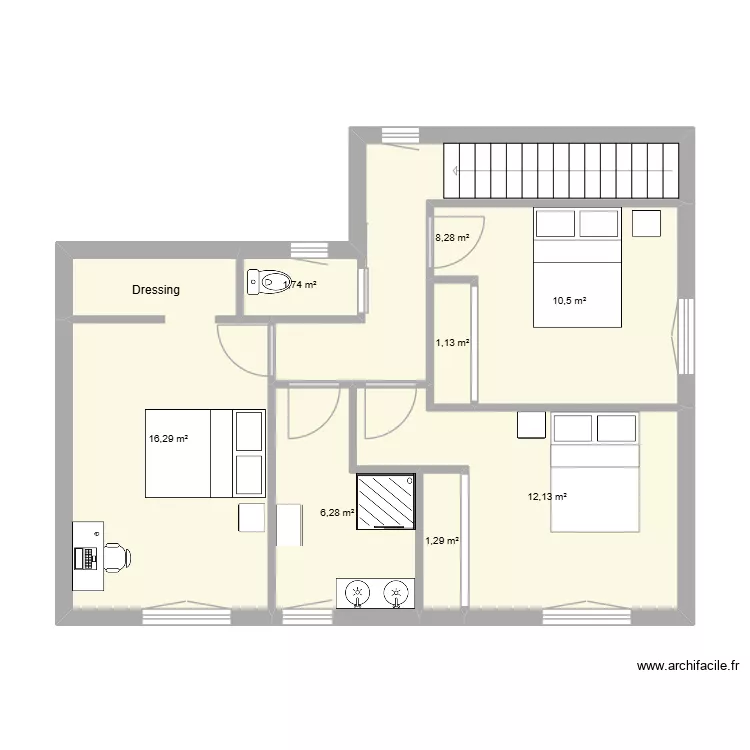 ML surelevation2. Plan de 