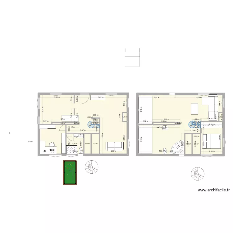 maison Adrien RDC 08mars 2025. Plan de 
