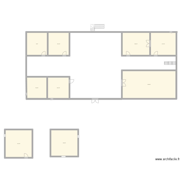 plan bko. Plan de 9 pièces et 254 m2
