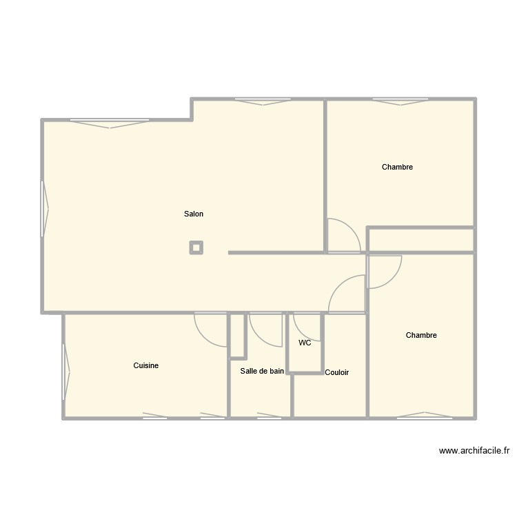 Etage. Plan de 0 pièce et 0 m2