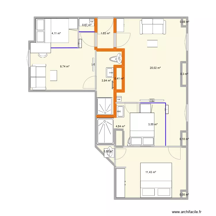 PLAN 1 BEAUSOLEIL definitif. Plan de PLAN 1 BEAUSOLEIL definitif. Plan de