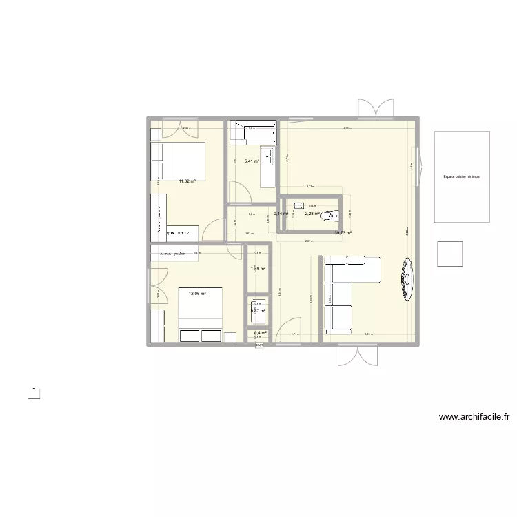 maison idee 2. Plan de 