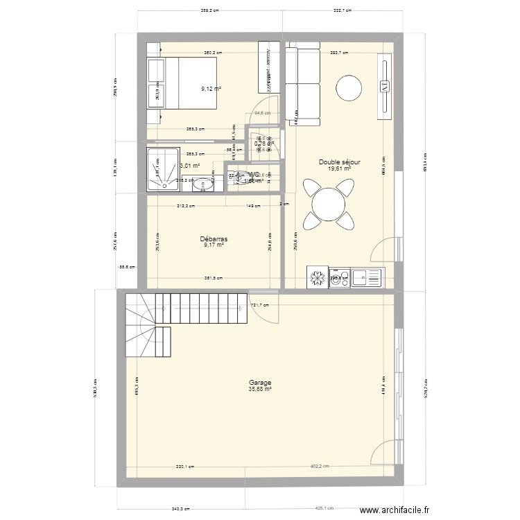 Maison du Tréport - Revamping. Plan de 20 pièces et 156 m2