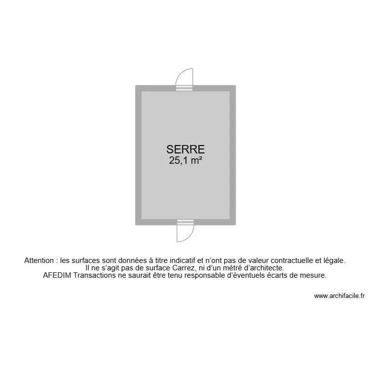 BI 32251 -. Plan de 50  et 727 m²