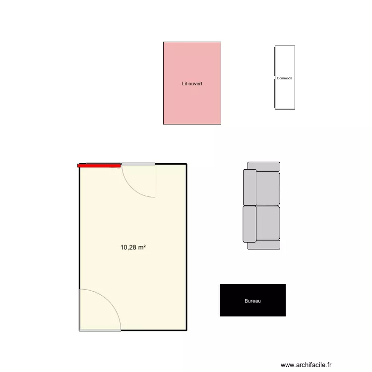 Chambre enfant 2. Plan de Chambre enfant 2. Plan de