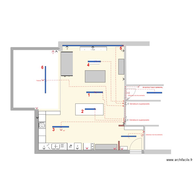 PLAN - SEJOUR 16-08-25 - 1-50 - B. Plan de 1 pièce et 55 m2
