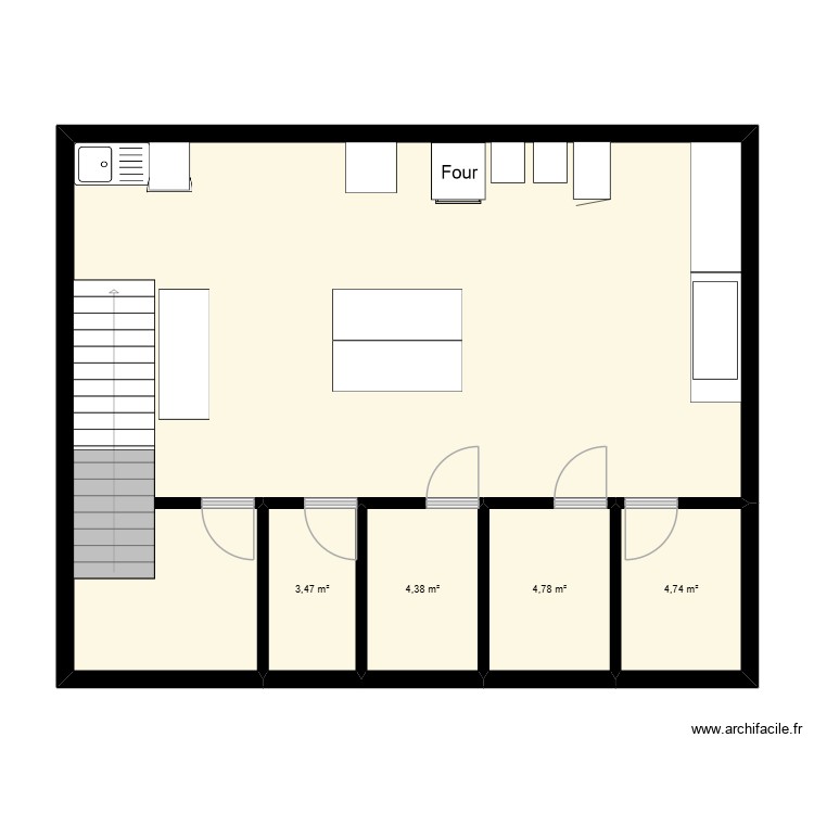 MC PATISSERIE. Plan de 0 pièce et 0 m2