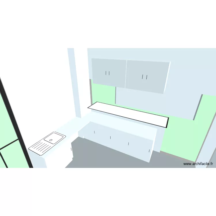 GED. Plan de 2  et 27 m²