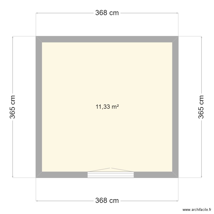 facade gauche. Plan de 0 pièce et 0 m2