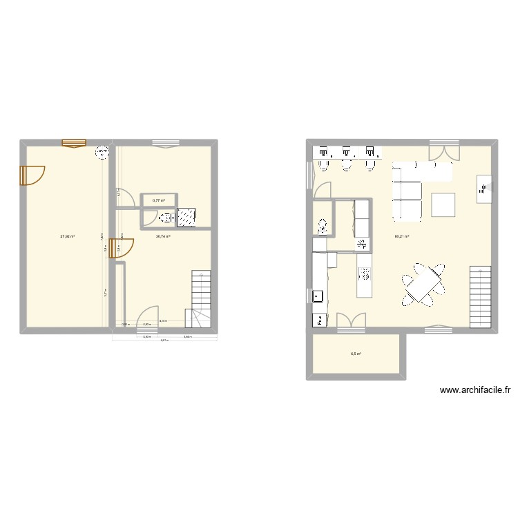 plan 1. Plan de 0 pièce et 0 m2