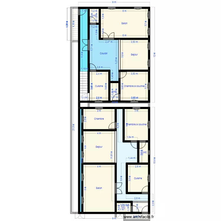 PLAN 26X10 Client 27 59 02 60. Plan de 