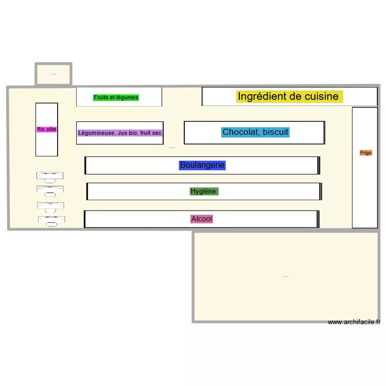 marchendasinge. Plan de 3  et 1337 m²