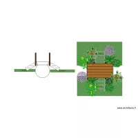 pont pour traverser le ru