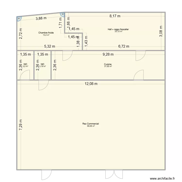 Rez Commerce. Plan de 