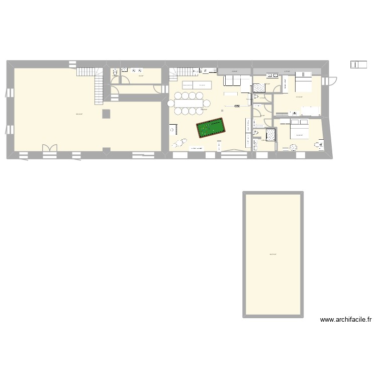 Saint Privat d\'Allier janvier 2026 v2. Plan de 0 pièce et 0 m2