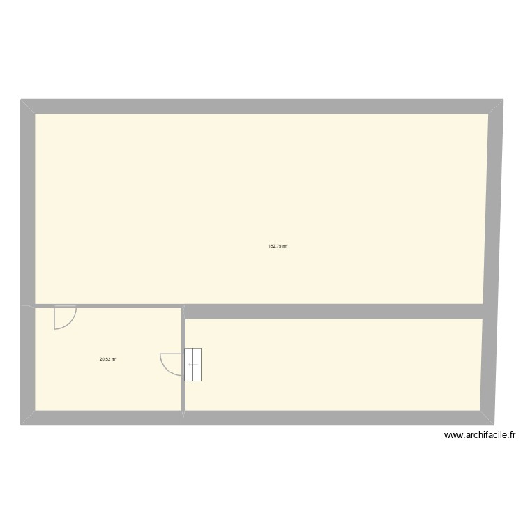 Etage. Plan de 0 pièce et 0 m2