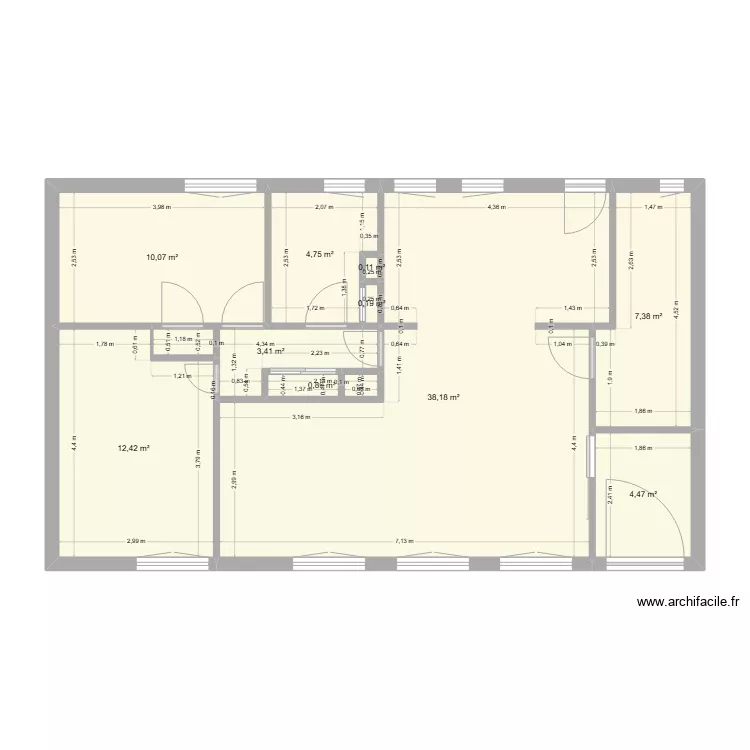 MAISON CERF PROJET 2. Plan de 