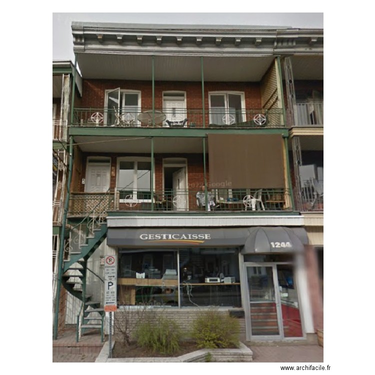FACADE. Plan de 0 pièce et 0 m2