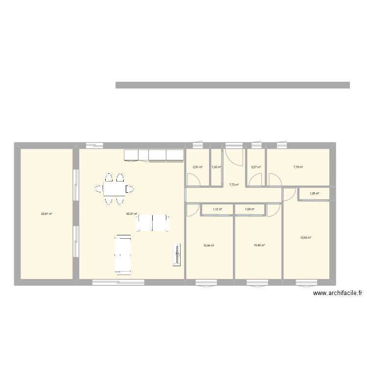 dernier. Plan de 0 pièce et 0 m2