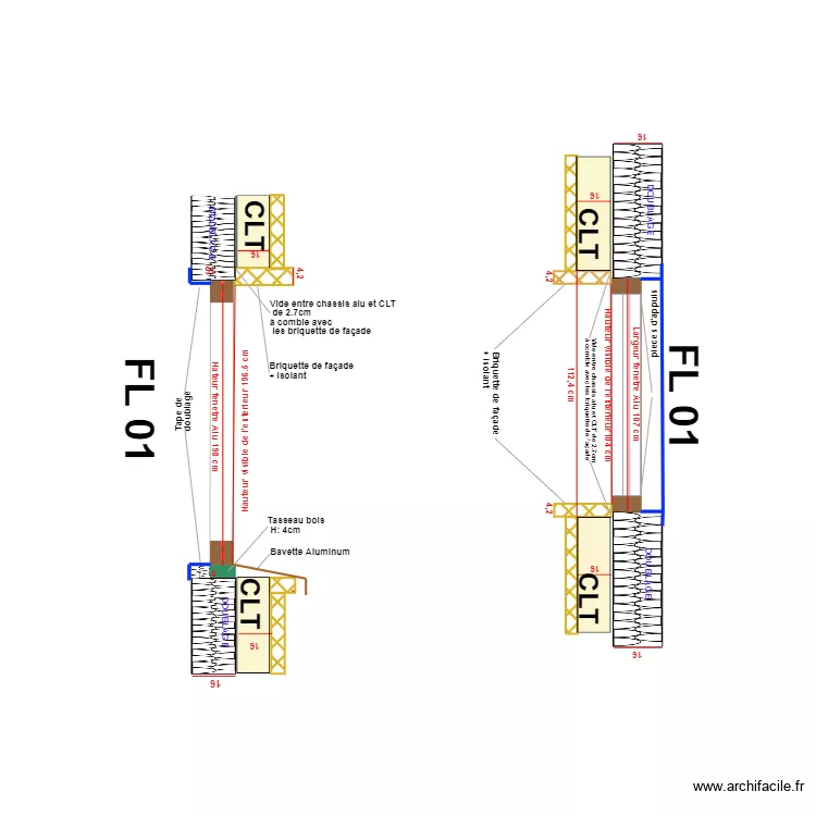 MENUISERIE ALU . Plan de 