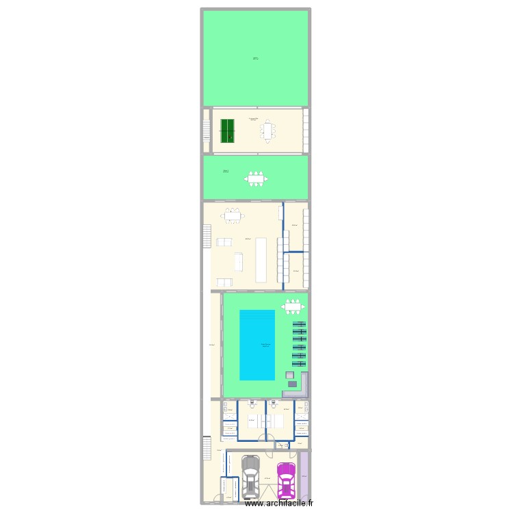 LOFT CONDORCET Plan de Masse. Plan de 21 pièces et 639 m2