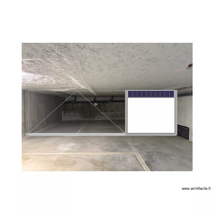 VUE DE FACE V2 PROJET M.CHAGNY. Plan de 