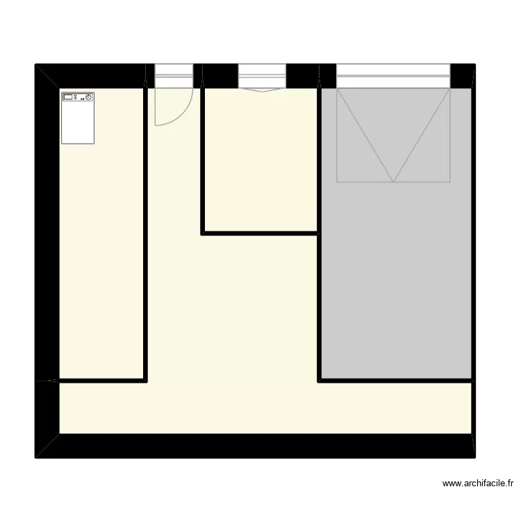 CATANA. Plan de 6  et 140 m²