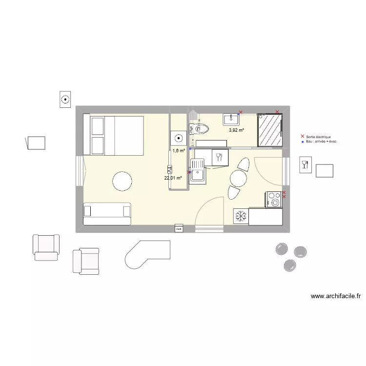 S&eacute;pastopol am&eacute;nag&eacute; v5. Plan de 