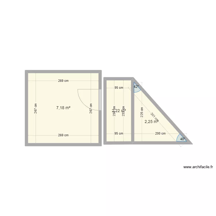 Arri&egrave;re cuisine. Plan de 