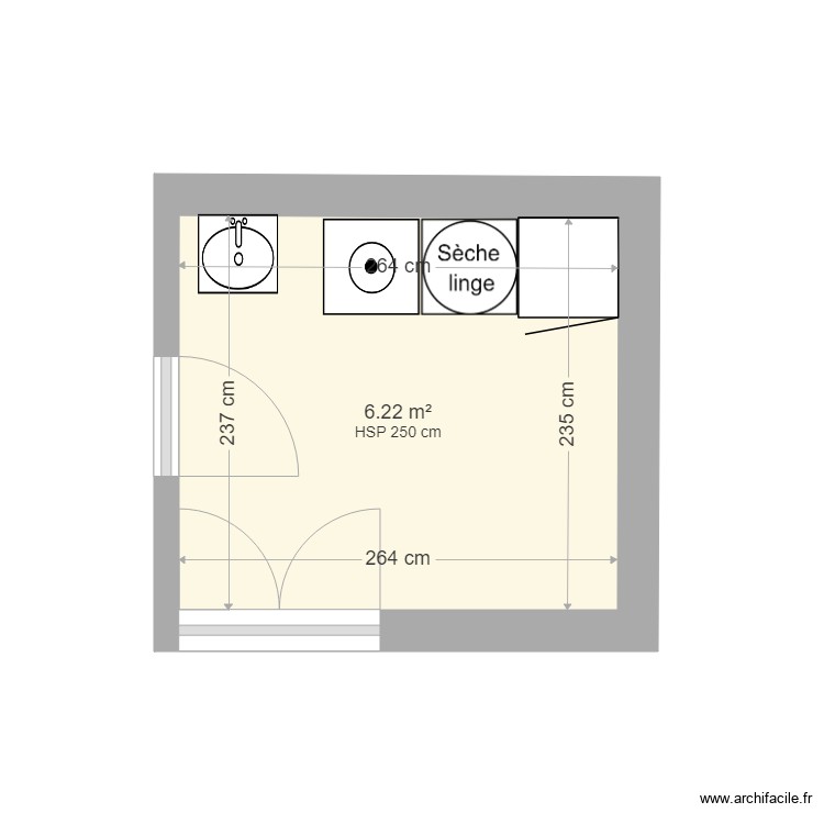 Laverie Zaza. Plan de 0 pièce et 0 m2 Laverie Zaza. Plan de 0 pièce et 0 m2