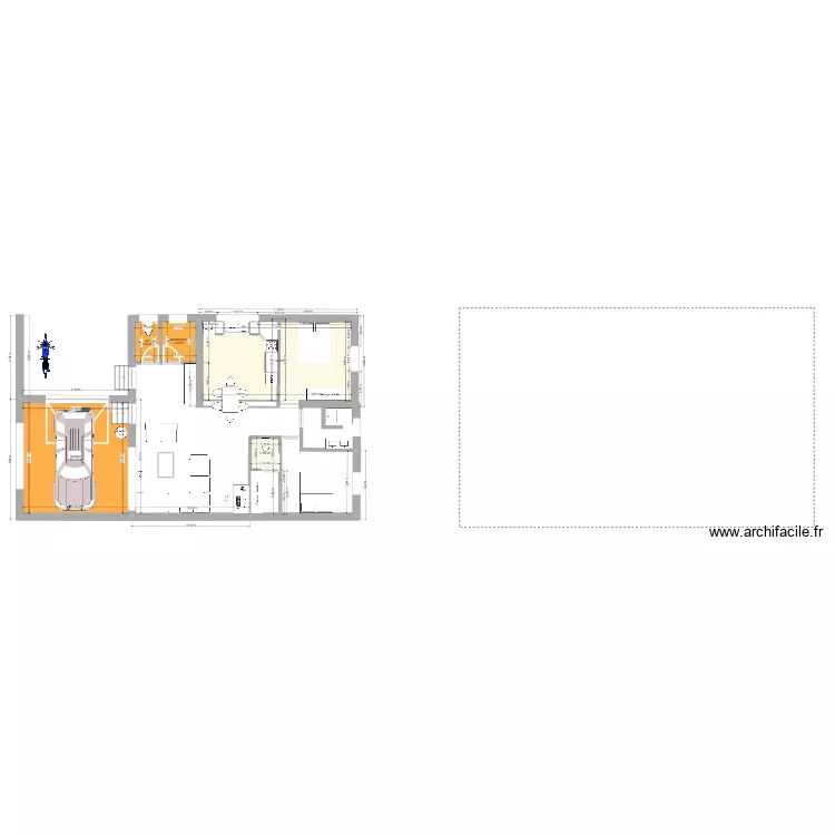 projet2. Plan de 5 et 64 m² projet2. Plan de 5 et 64 m²