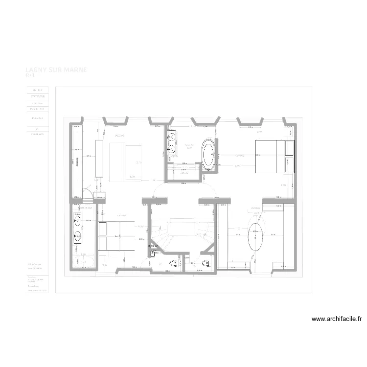 amenagement 1er. Plan de 