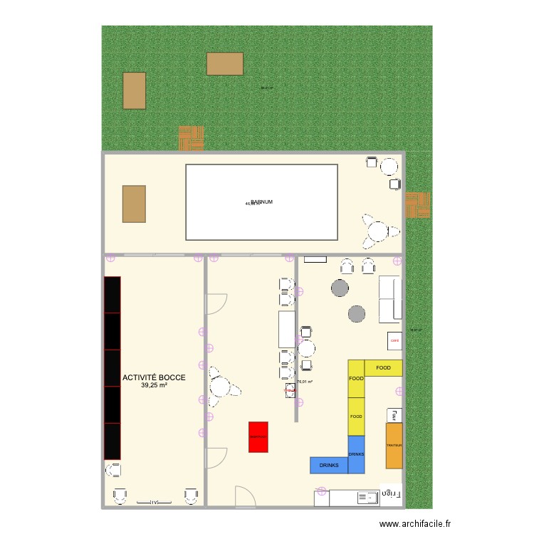 V3 | CEGELEC_SOIRÉE CLIENTE - BIS. Plan de 3 pièces et 162 m2