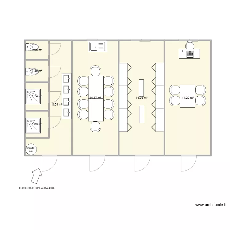 CIMAT - CHANTIER SABLONS. Plan de 