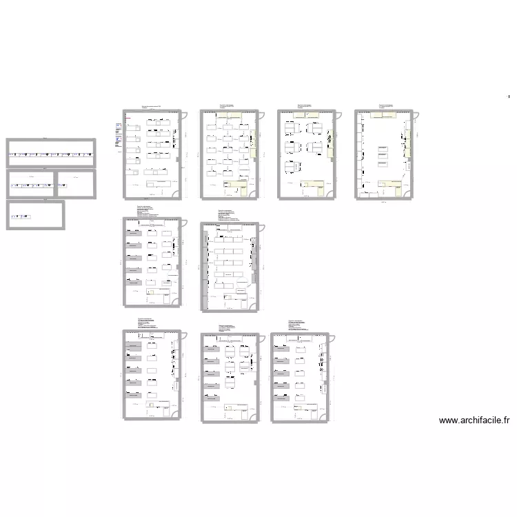salle de science longchamp. Plan de 