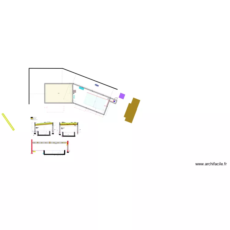piscine 2025 v60. Plan de piscine 2025 v60. Plan de