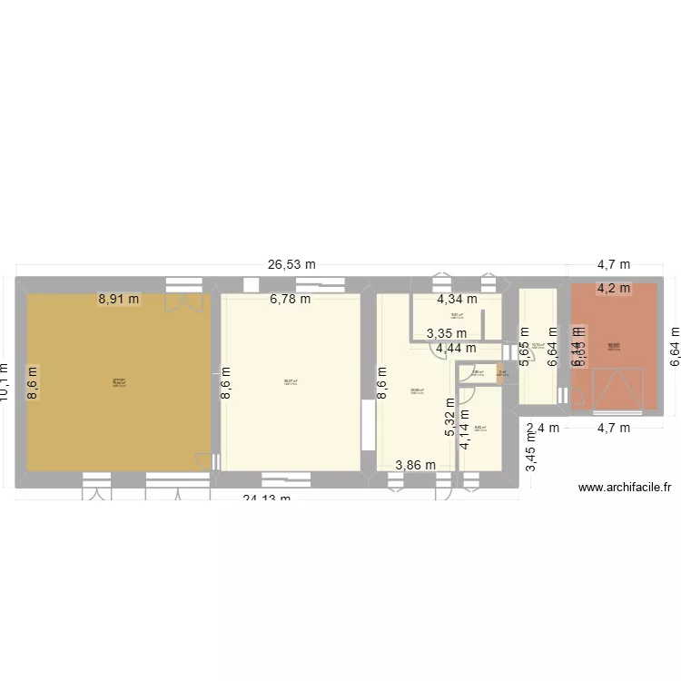 Plan maison Doyet. Plan de 19 et 601 m² Plan maison Doyet. Plan de 19 et 601 m²
