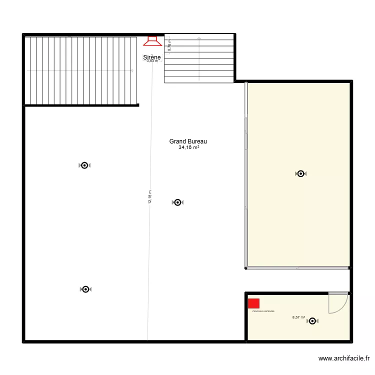 Cofisk grand bureau. Plan de Cofisk grand bureau. Plan de