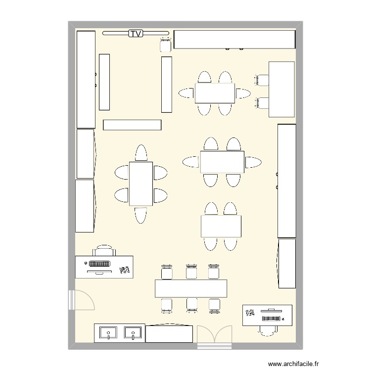 Plan Class E Plan – classe – Par loladnt ️ | ArchiFacile