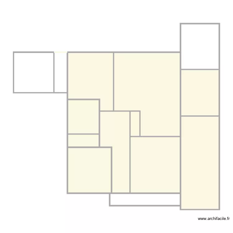 NICOLAS V. Plan de 14  et 135 m²