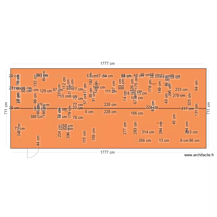 maison nana. Plan de 