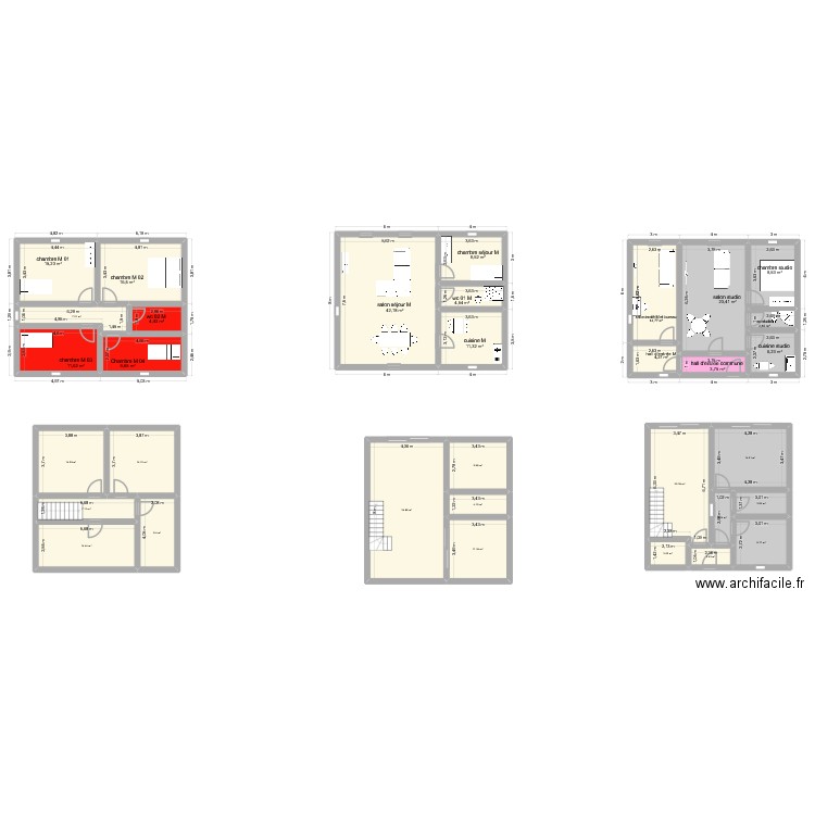 MONTATAIRE 8.50M². Plan de 33 pièces et 374 m2