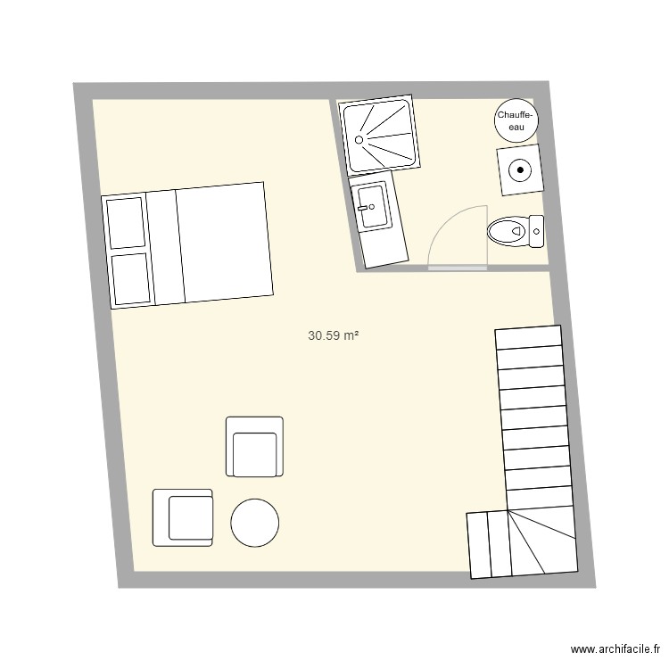 cham sdb 4. Plan de 0 pièce et 0 m2